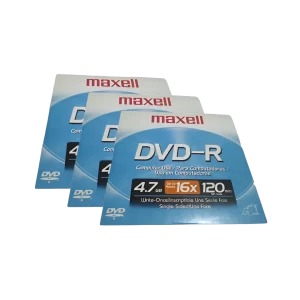 DVD-R MAXELL 4.7GB 120M 16X SOBRE