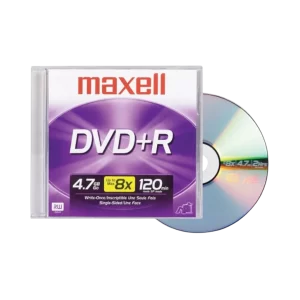 DVD+R MAXELL 4.7GB 120M CAJA SLIM