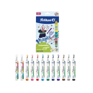 MARCADOR COLORELLA PELIKAN MAGICO SET 12 COLORES