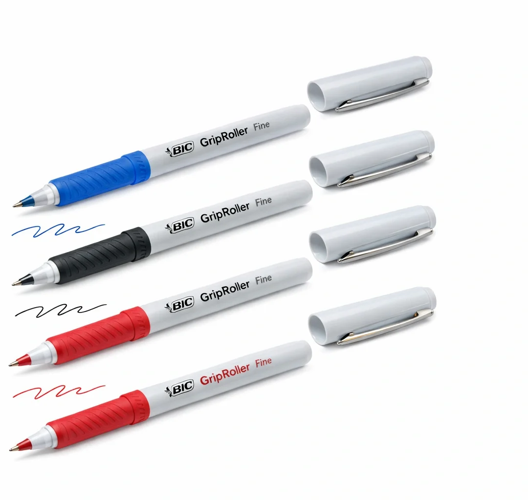 BOLIGRAFO FINO BIC ROLLER GRIP 0.7 C/12
