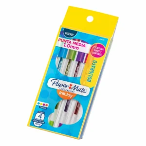 BOLIGRAFO MEDIANO KILOMETRICO 100 B-4 COLORES