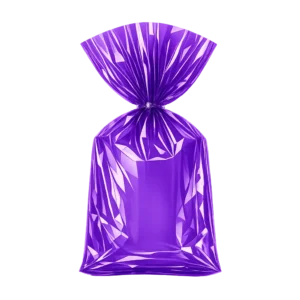 BOLSA CELOFAN CHICA PADI LISA MORADO P/25