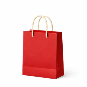 BOLSA KRAFT SOLIDO C SIGMA ROJO