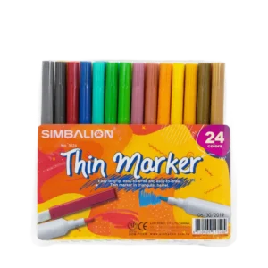 MARCADOR ESCOLAR SIMBALION TRIANG 24 COL