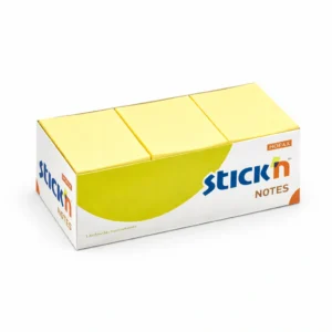NOTA ADHESIVA STICKN 21005 BLOCK 100H 1.5X2 AMARILLO P/12