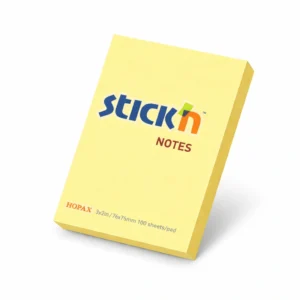NOTA ADHESIVA STICKN 21006 BLOCK 100H 2x3 AMARILLO