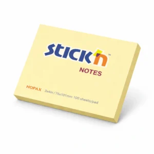 NOTA ADHESIVA STICKN 21008 BLOCK 100H 3X4 AMARILLO