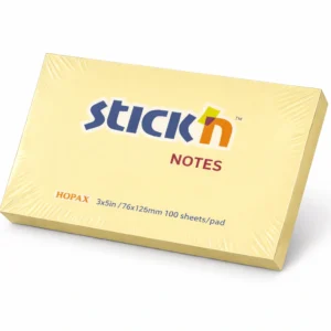 NOTA ADHESIVA STICKN 21009 BLOCK 100H 3X5 AMARILLO