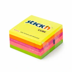 NOTA ADHESIVA STICKN 21012 CUBO 400H 3X3 COLORES NEON