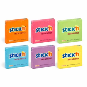 NOTA ADHESIVA STICKN BLOCK 100H 2X3 NEON