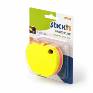 NOTA ADHESIVA STICKN 21263 CUBO 400H MANZANA NEON