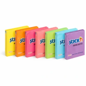 NOTA ADHESIVA STICKN BLOCK 100H 3X3 NEON