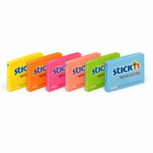 NOTA ADHESIVA STICKN BLOCK 100H 3X5 NEON