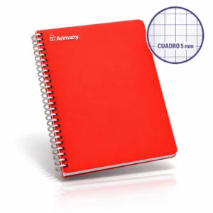 CUADERNO U NO.1 ARIMANY 70 HOJAS CUADRO 5MM