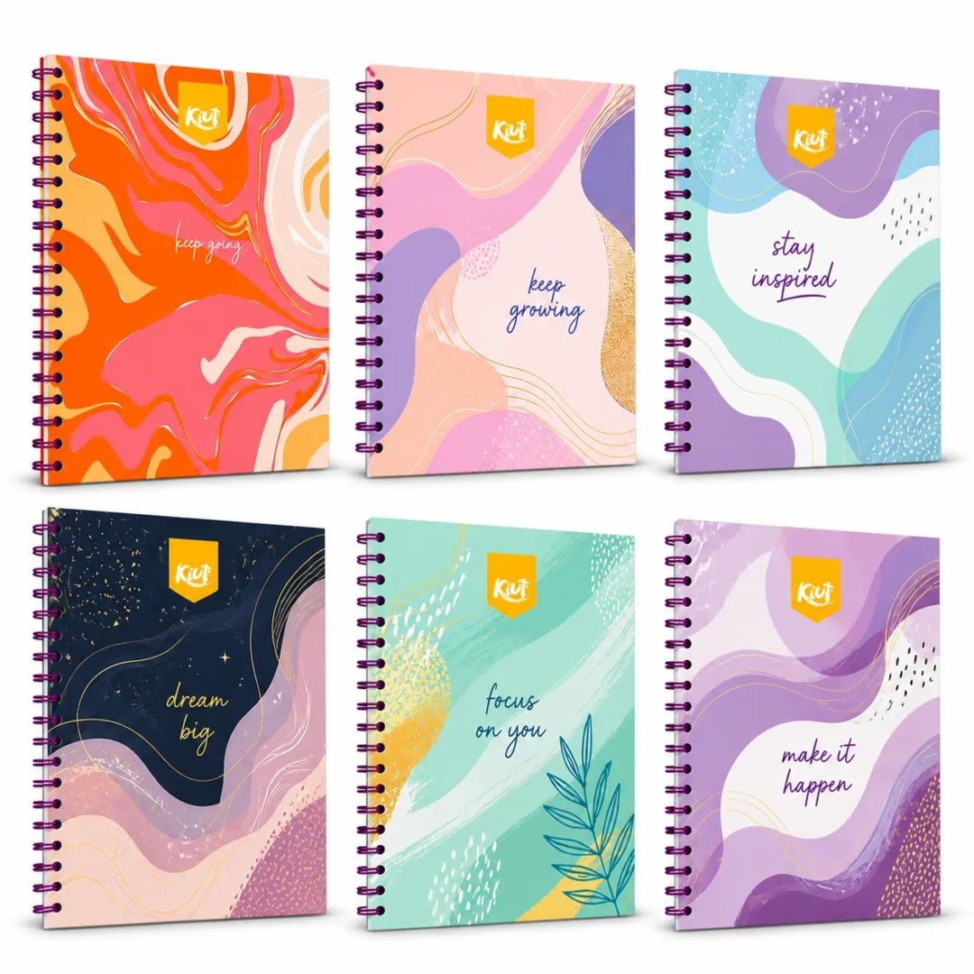 CUADERNO U NORMA KIUT ESPIRAL 100H