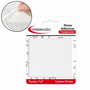 NOTA ADHESIVA PRECISION BLOCK 3X3X100H TRANSPARENTE
