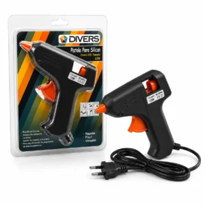 PISTOLA PARA SILICON DIVERS J 3161 NEGRO 5-16 10W PEQUEÑA
