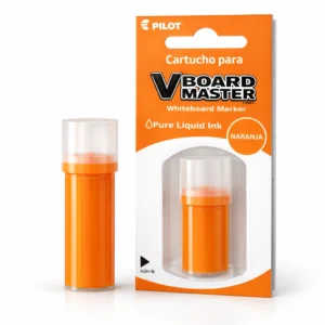 TINTA SOLUBLE PILOT CARTUCHO V-B M NARANJA