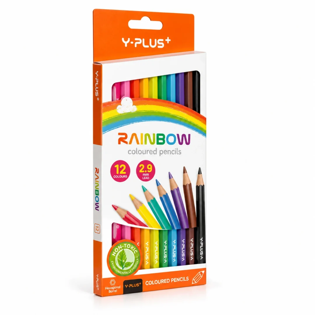 CRAYON DE MADERA Y-PLUS TRIANGULAR BICOLOR 12-24 LARGO PC1209