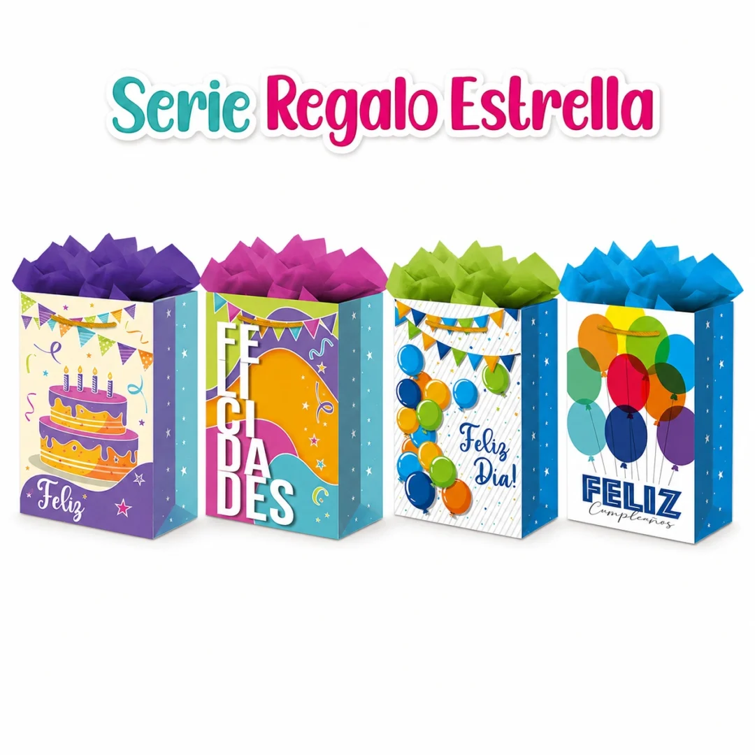 BOLSA PADI MEDIANA REGALO ESTRELLA